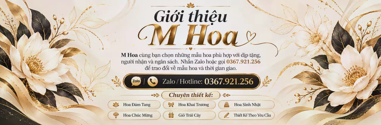 Ảnh bìa Shop hoa tươi Xã Yên Mạc Ninh Bình - Chọn hoa theo câu chuyện của bạn